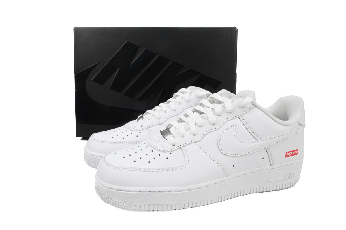 Supreme x Air Force 1 Low White