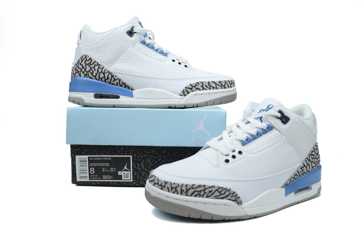 Air Jordan 3 Retro 'UNC'