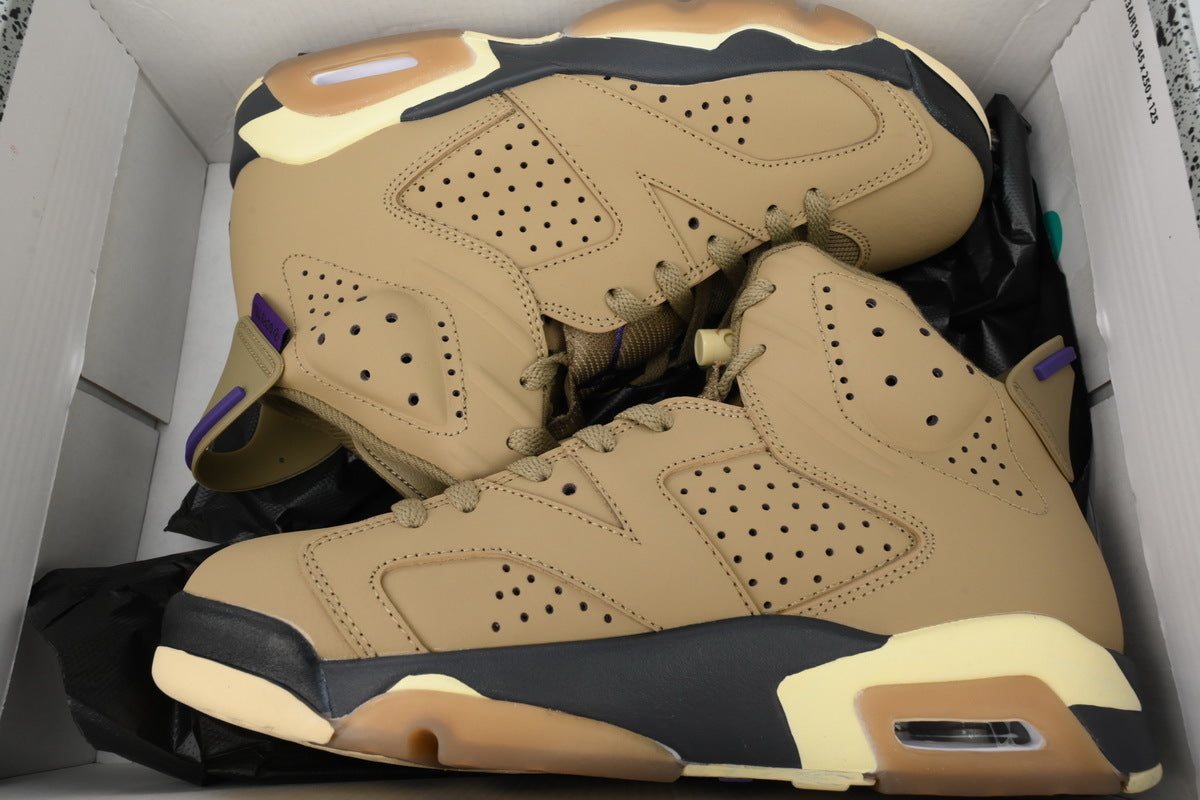 Air Jordan 6 Gore-Tex "Brown Kelp"