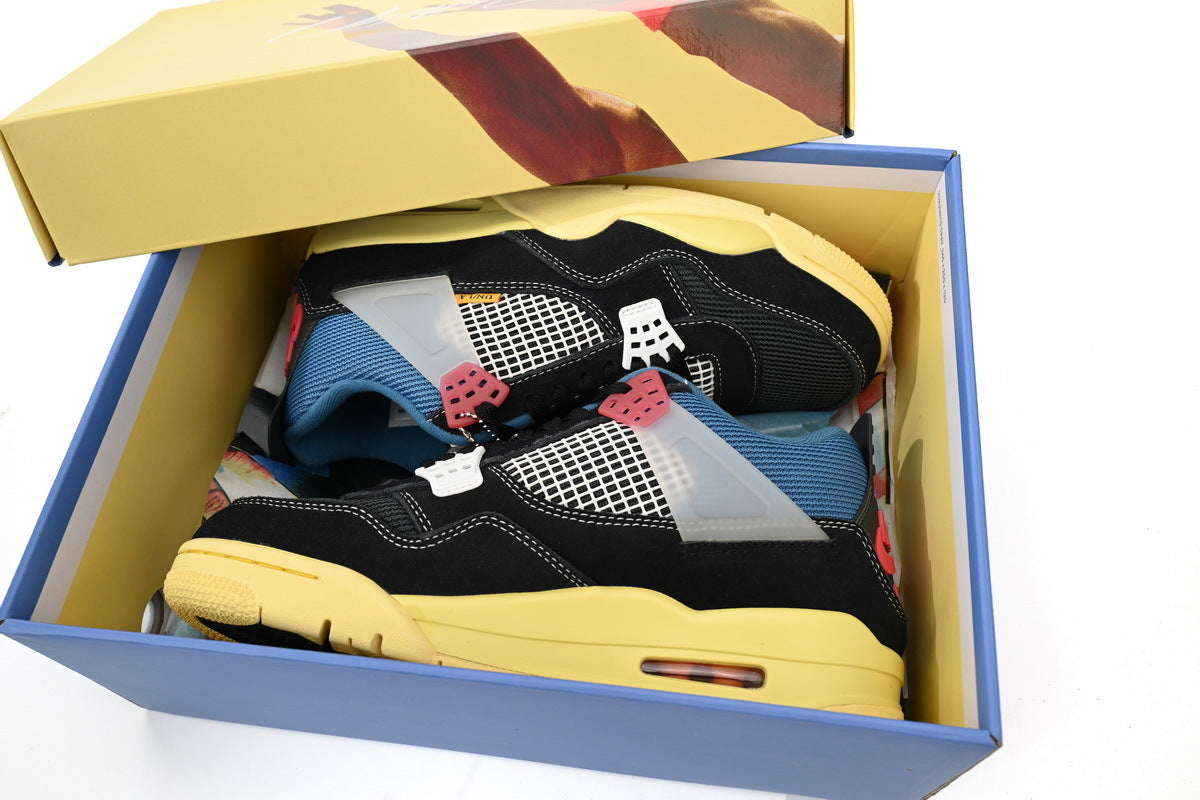 Union LA x Air Jordan 4 Retro SP Off Noir Black